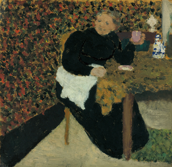  Edouard Vuillard —— MADAME VUILLARD AVEC UNE TASSE ROSE